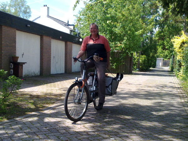 Meeliften met de postbode!