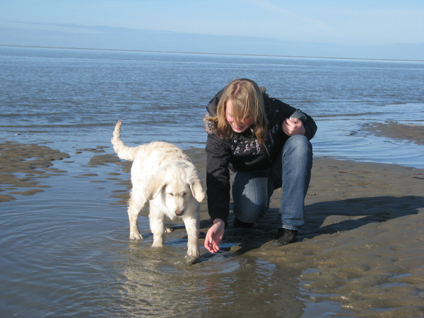 lekker naar het strand