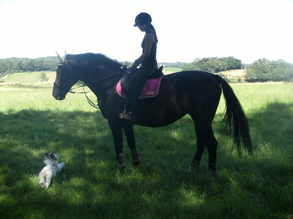 pip met kedi op bootje